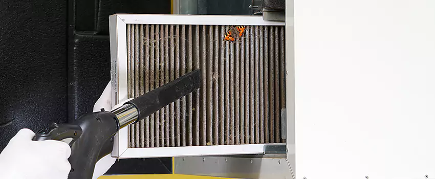 Clogged Air Duct Cleaning Process in Abu Dhabi, UAE