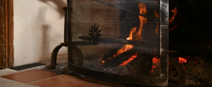 Electric Metal Fireplace installation Services in Abu Dhabi, UAE