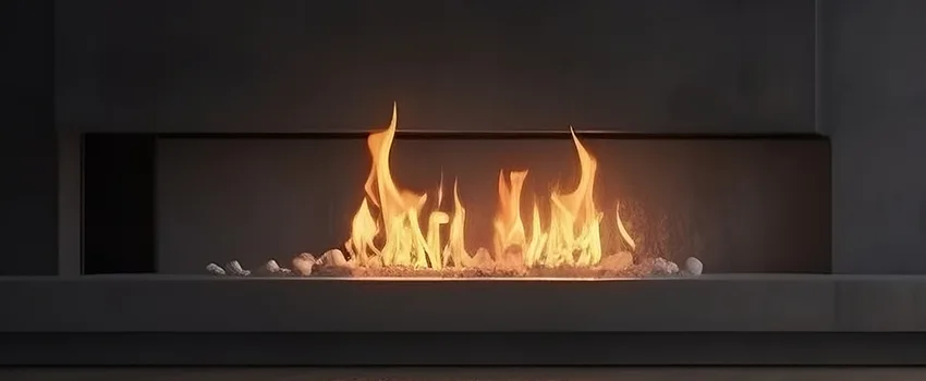 B-Vent Gas Fireplace Installation in Abu Dhabi, UAE