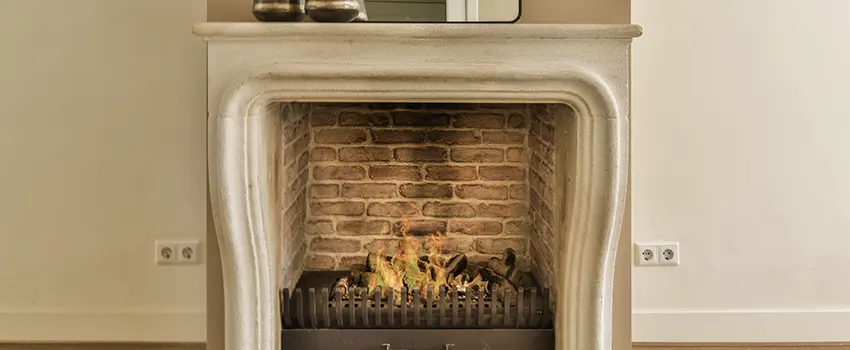 Vintage-style Fireplace Redesign in Abu Dhabi, United Arab Emirates