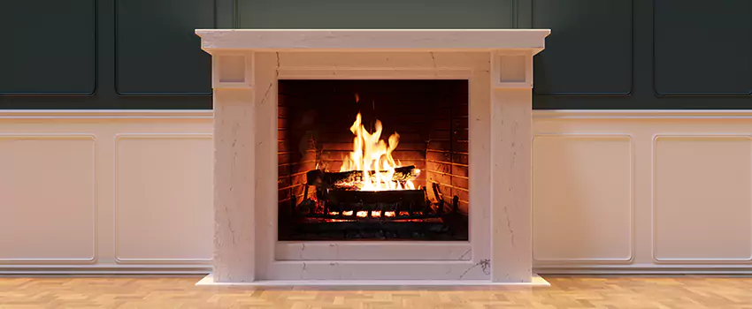 Open Flame Wood-Burning Fireplace Installation Services in Abu Dhabi, United Arab Emirates