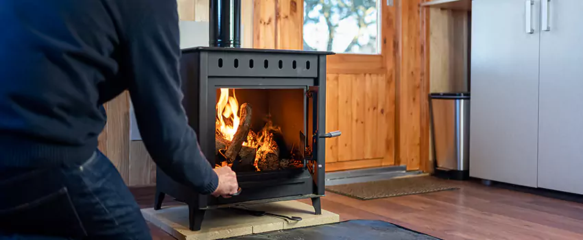 Open Hearth Wood Fireplace Installation in Abu Dhabi, UAE