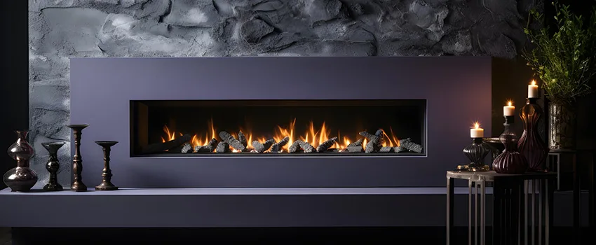 Ember Bed for Ventless Gas Fireplace in Abu Dhabi, UAE