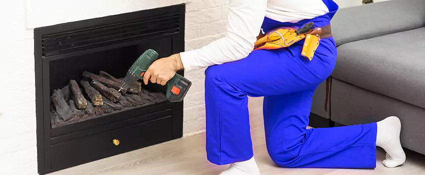 New Gas Fireplace Installation in Abu Dhabi, UAE