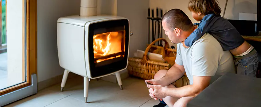 Pacific Energy Zero-Clearance Fireplace Replacement in Abu Dhabi, UAE